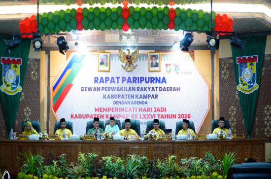 Hari Jadi ke-76, DPRD Kampar Teguhkan Komitmen “Membangun Kampar dengan Hati”